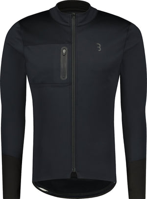 Bbb cycling coldguard fietsjack - winterjas - winddicht en waterafstotend - racefiets kleding - zwart - maat s - bbw-456