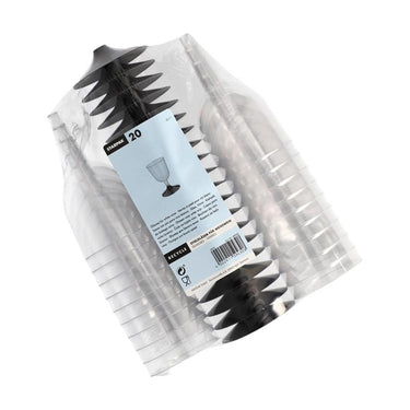 Papstar 20 glazen voor witte wijn 100ml ã˜6,7x11cm glashelder
