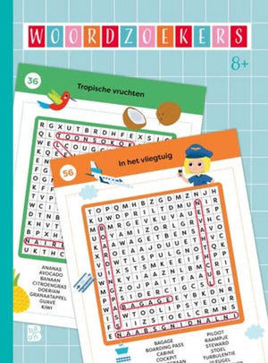 Puzzelboeken 1 - woordzoekers 8+