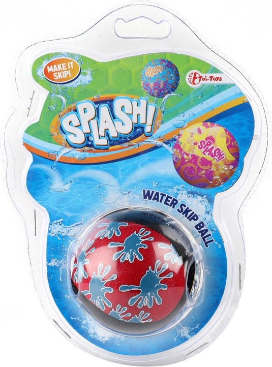 Toi-toys waterstuiterbal splash polyester roze blauw