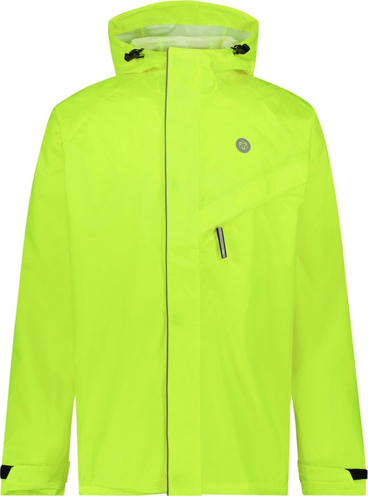 Agu passat regenjas essential - neon yellow - xxxl