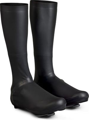Gripgrab - aquashield high cut wielren racefiets regen overschoenen aero extra hoog - zwart - unisex - maat s (38 39)