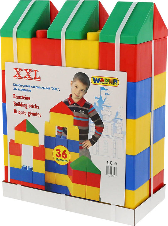 Camylle building blocks xxl - 36-delige set voor motorische ontwikkeling