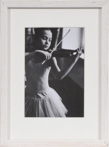 Henzo fotolijst - - viola - fotomaat 13x18 cm - wit