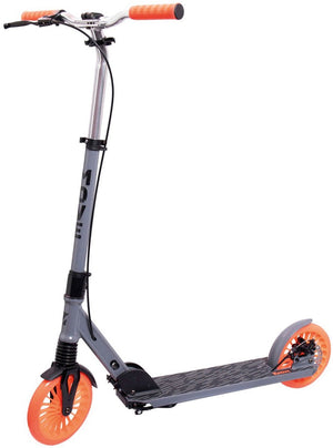 Move skates vouwstep - move 200 disc - grijs oranje - plooibaar - in de hoogte verstelbaar - kinderen en volwassenen (8+)
