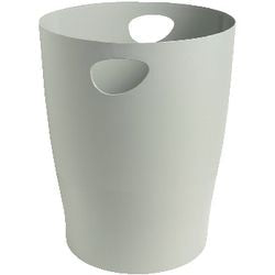 Papiermand exacompta ecobin grijs 15l polypropyleen