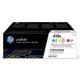 Tonercartridge hp 410xcf252xm cyaan magenta geel