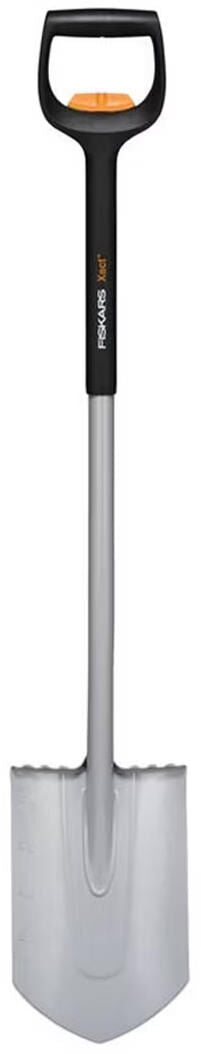 Fiskars xact spade telescopic spade pointed