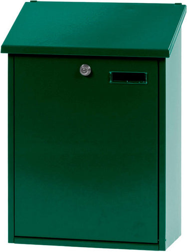 V-part brievenbus 31024957 gegalvaniseerd staal groen
