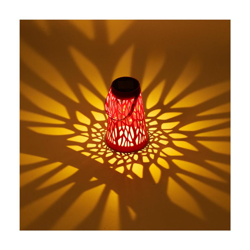 Cargue la imagen en el visor de la galería, Lumineo solar lantaarn plastic ã˜11,5xh18cm 2 assorti
