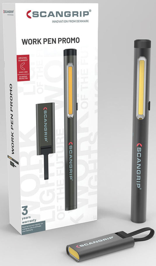 Scangrip actie pakket work pen 200 r + flash micro r . lamps set 2-piece