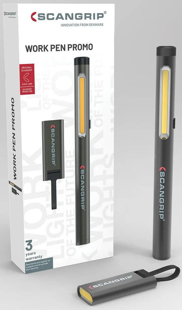 Scangrip aktionspaket work pen 200 r + flash micro r lamps set 2-piece