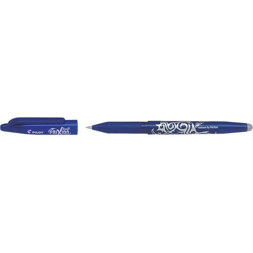 Rollerball pilot 0,4 mm blauw uitwisbaar gum