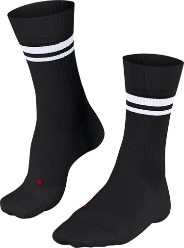 Falke te4 classic tennissokken anti blaren, lichte padding katoen sportsokken heren zwart - maat 39-41