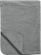 Meyco baby uni wiegdeken - geweven - grey - 75x100cm - 1.0 tog