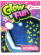 Toi-toys glow n fun glow in the dark paarden