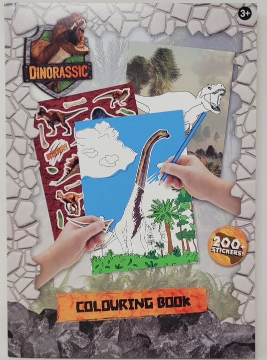 Merkloos sans marque dinorassic kleurboek
