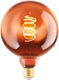 Eglo led lamp - e27 - ø 12,5 cm - koper - 2000k - dimbaar