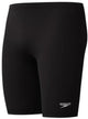 Speedo endurance+ logo jammer heren - strakke zwembroek heren - chloorbestendige zwembroek mannen - kleurvaste sportzwembroek heren - zwart wit - xl