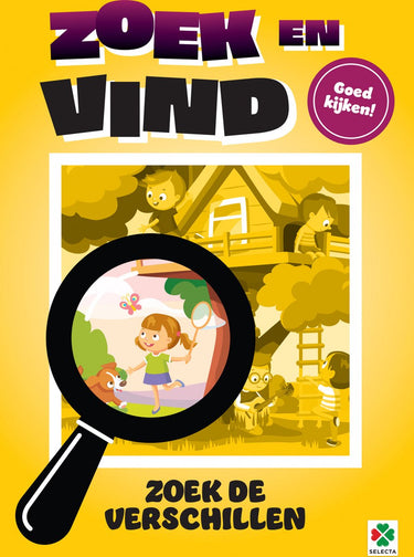 Selecta zoek en vind: zoek de verschillen doeboek