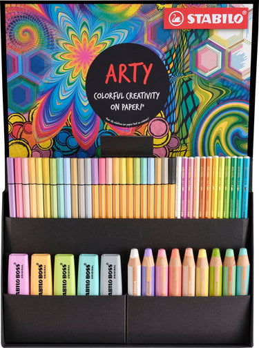 Stabilo arty pastel boss, woody, pen 68, point 88, aquacolor - 50dlg.