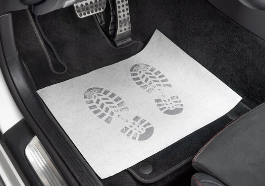 Serwo automotive einwegfußmatte krepppapier footwell protector 500 pc serwo