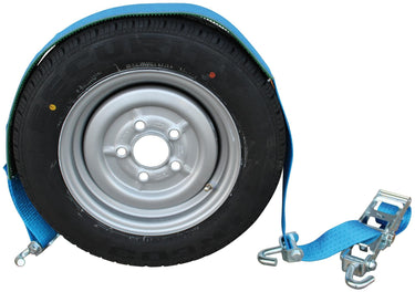 Bünte spanband voor wielen lashing straps with tubes 50 mm 2-part