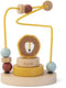 Trixie houten kralenframe - mr. lion - houten bead maze - educatief speelgoed - voor jongens meisjes - leeuw