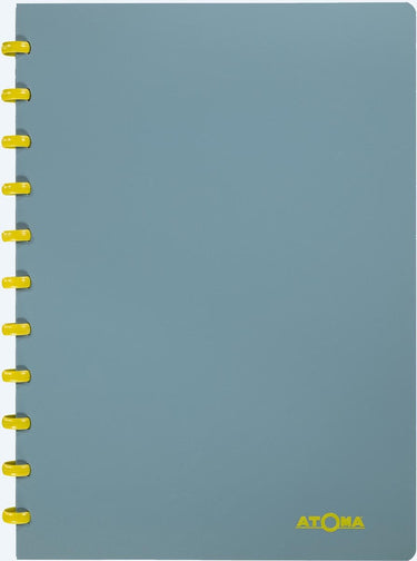 Atoma terra schrift - a4 - 144 bladzijden - gelijnd - geassorteerde kleuren - 10 stuks