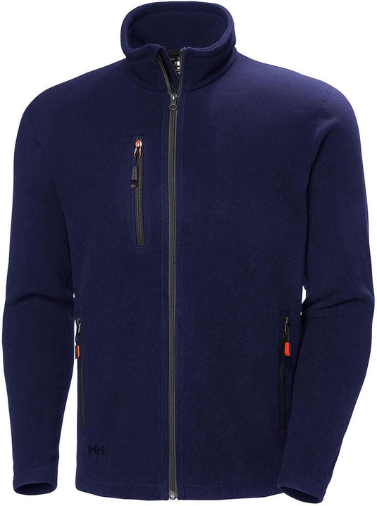 Helly hansen oxford fleece jacket 72026 - mannen - marine blauw - l