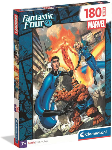 Clementoni - puzzel - fantastic 4 - 180 stukjes - super - vanaf 7 jaar