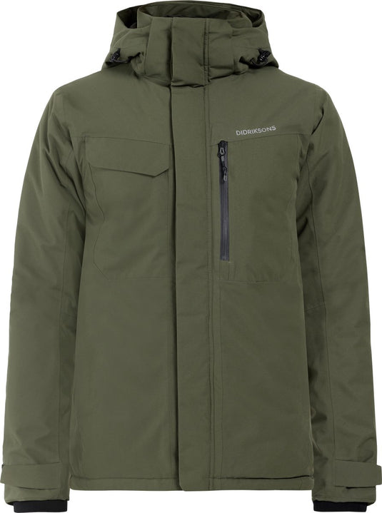 Didriksons stefan usx jkt heren outdoorjas - deep green