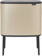 Brabantia bo touch bin prullenbak - 36 liter - 1 vak - metallic gold