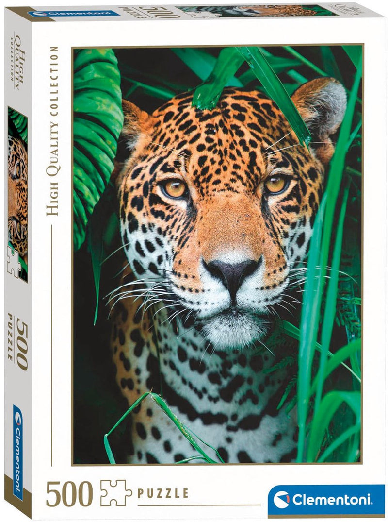 Afbeelding laden in galerijviewer, Clementoni puzzel jaguar in de jungle, 500st.
