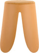 Leitmotiv kruk savor - geel - ø44cm - modern