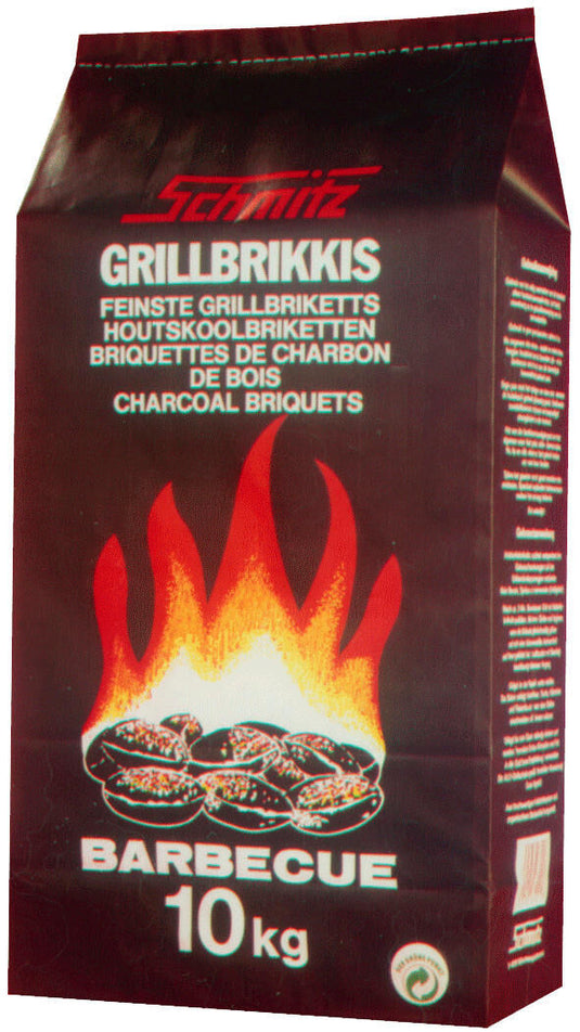 Schmitz barbecue briketten grillbrikkis grill briquettes 10 kg