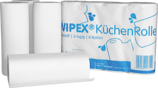 Nordvlies keukenrol wipex kitchen roll white 3lg wipex 4x50 wipes