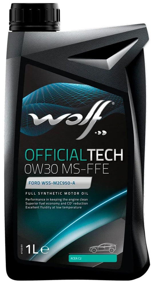 Wolf motoröl officialtech ms-ffe motoroil 0w30 1l off.tech ms-ffe