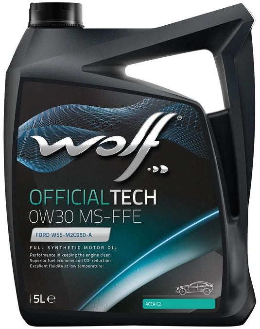 Wolf motoröl officialtech ms-ffe motoroil 0w30 5l off.tech ms-ffe