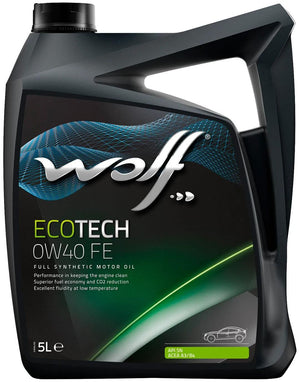 Wolf motoröl ecotech fe motoroil 0w40 5l ecotech fe