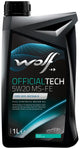 Wolf motorolie officialtech ms-fe motoroil 5w20 1l off.tech ms-fe