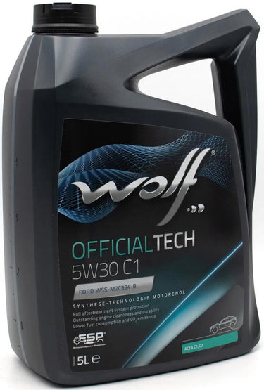 Wolf motoröl officialtech c1 motoroil 5w30 5l off.tech c1