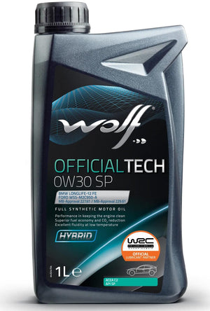 Wolf motoröl officialtech sp motoroil 0w30 1l off.tech sp