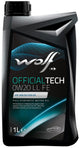 Wolf motorolie officialtech ll fe motoroil 0w20 1l off.tech ll fe