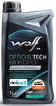 Wolf motorolie officialtech c2 c3 motoroil 5w30 1l officialtech c2 c3