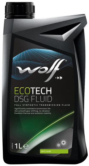 Wolf transmissieolie ecotech dsg fluid gear oil 1l yellow ecotech dsg fluid