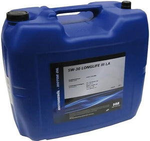 Hm motorolie longlife iii la motor oil 5w30 longlife iii la 20 ltr.