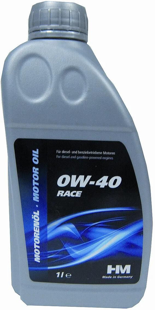 Hm motoröl race motor oil 0w40 race fully synthetic 1 ltr.