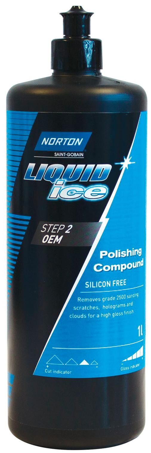 Norton polijstpasta liquid ice liquid ice step2 oem