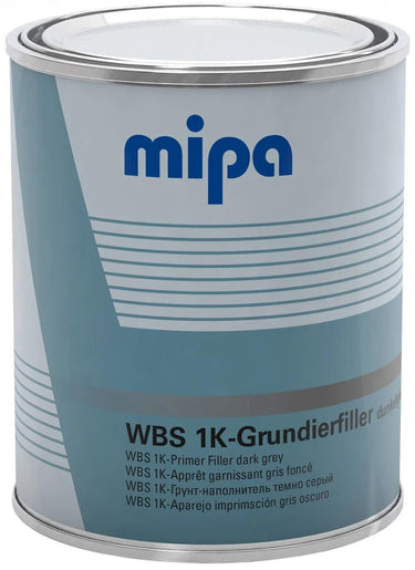 Mipa vulmiddel voor grondverf wbs 1k wbs 1k primer filler dark gray